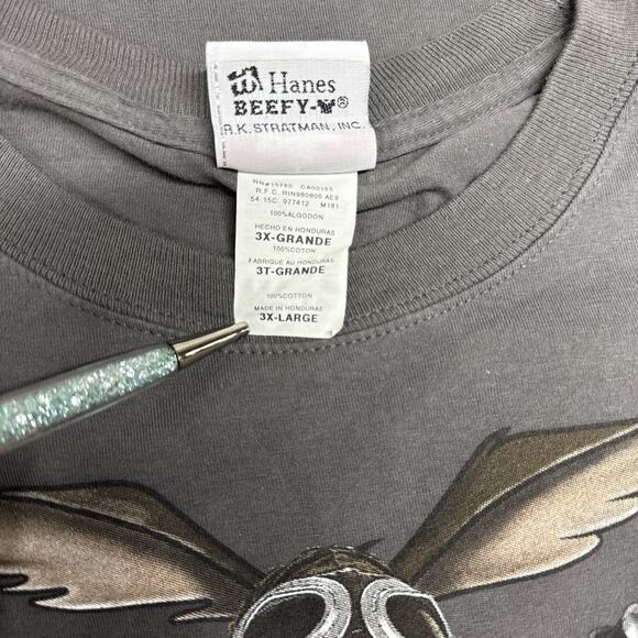 Harley Davidson Looney Tunes Old School Rules Vintage Y2K Shirt Men’s Size 3X - Picture 15 of 15